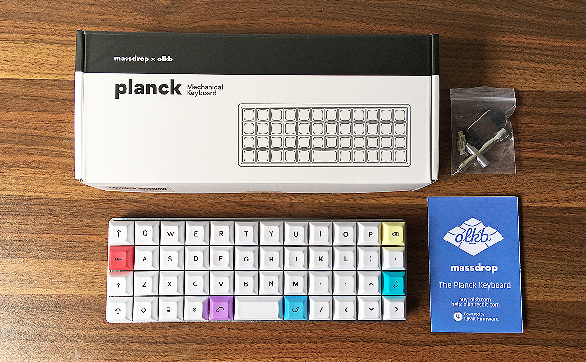 40%キーボード Planck。 | LIFELOG