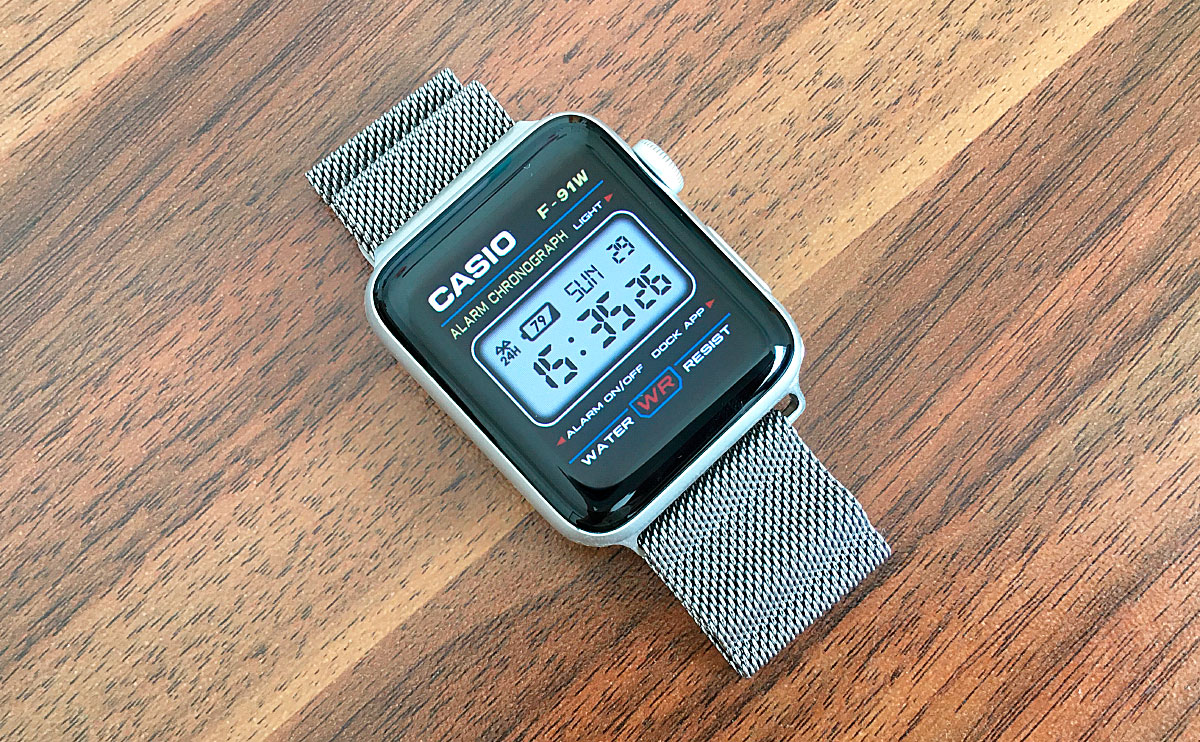 Apple Watchの文字盤を 有名時計ブランドに変更 Lifelog